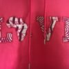 "LOVE Africa" Ankara Appliqué Hoodie – Pink (Fleece-Lined) “LOVE Africa” Ankara Appliqué Hoodie – Hot Pink
